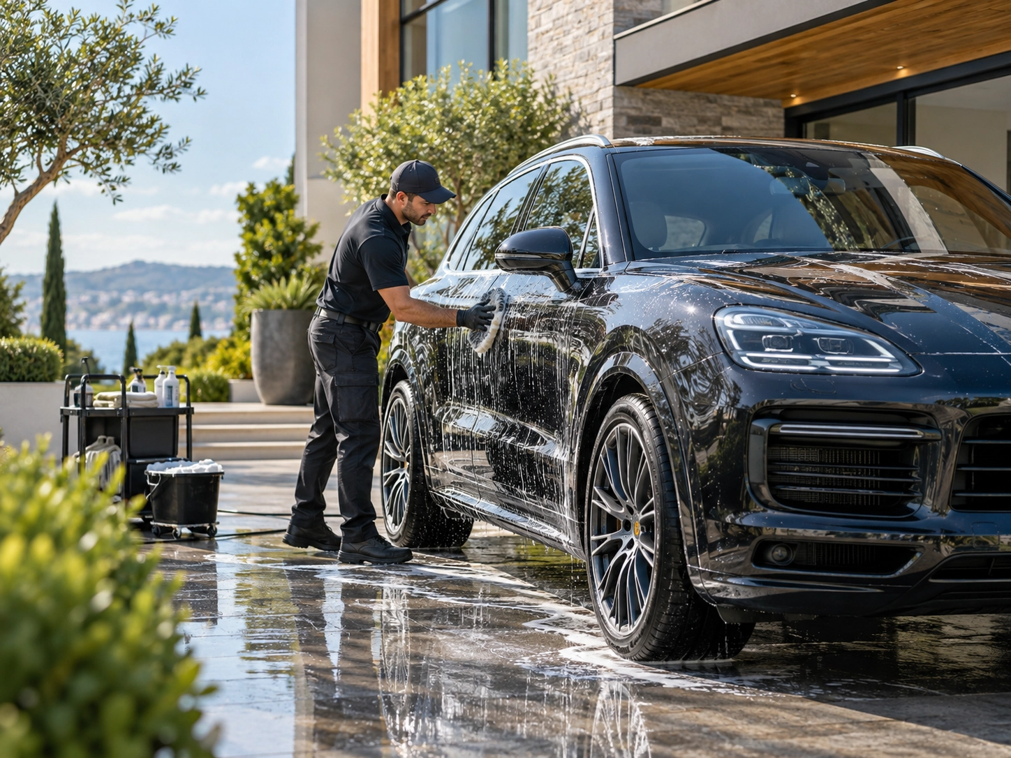 Professional car cleaning