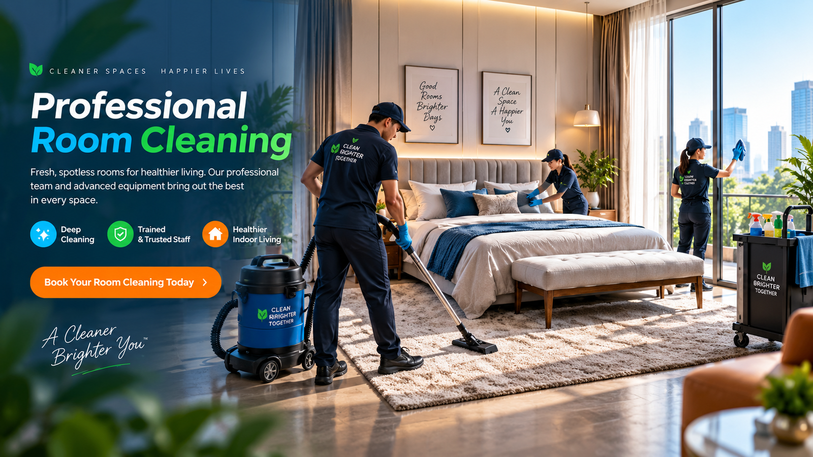 Professional Room Cleaning